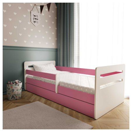 Voodi Tomi 80x160 cm, sahtli ja madratsiga... | FreshDesign.ee