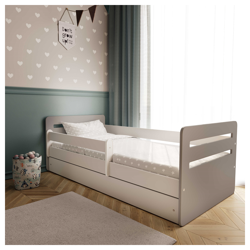 Voodi Tomi 80x140 cm, sahtli ja madratsiga... | FreshDesign.ee