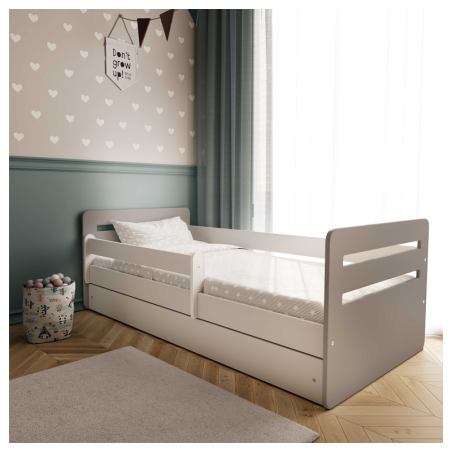 Voodi Tomi 80x180 cm, sahtli ja madratsiga... | FreshDesign.ee