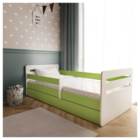 Voodi Tomi 80x180 cm, sahtli ja madratsiga... | FreshDesign.ee