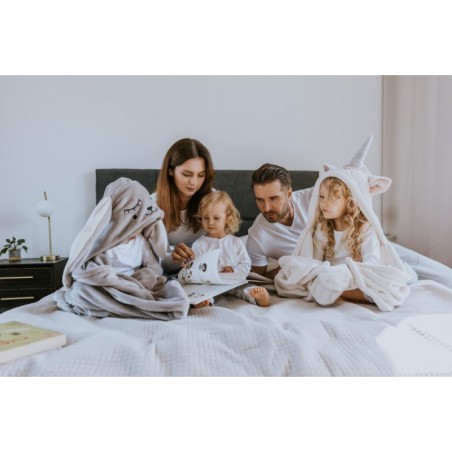 Kapuutsiga laste fliistekk, koaala | FreshDesign.ee