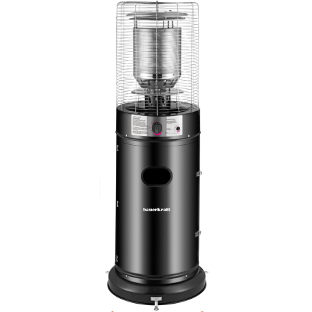 Gaasisoojendi 11 kW klaas, terrass, aiasoojendus koos regulaatori vooliku ja kattega