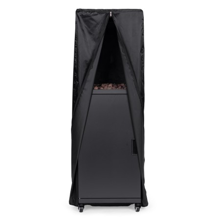 Gaasiküte, kiirguskeris, 13 kW, klaas, aeda ja terrassile, regulaator, vulkaanilised kivid, kate, MultiGarden