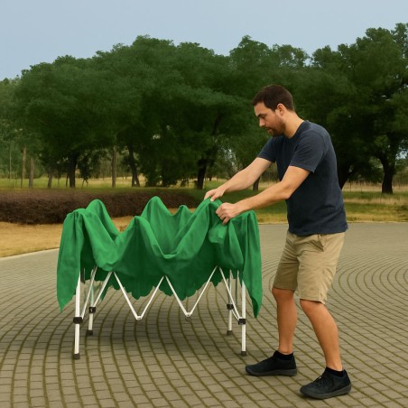 Automaatne Aiapaviljon 3x3 m – Ideaalne Terrassile ja Aeda