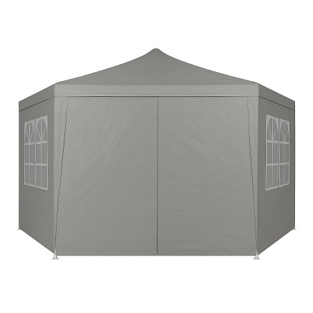 Stiilne ja Vastupidav Aiapaviljon Akendega, Hall 2x2m