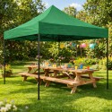 Automaatne pop-up aiapaviljon varjualune 3x3 m Roheline