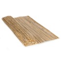 Kahepoolne bambusmatt 150x300 cm rõdule, terrassile, piirdeaiale Natural 