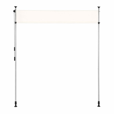 Klamberpingutusega varikatuse ruloo vända kõrguse reguleerimisega, beež