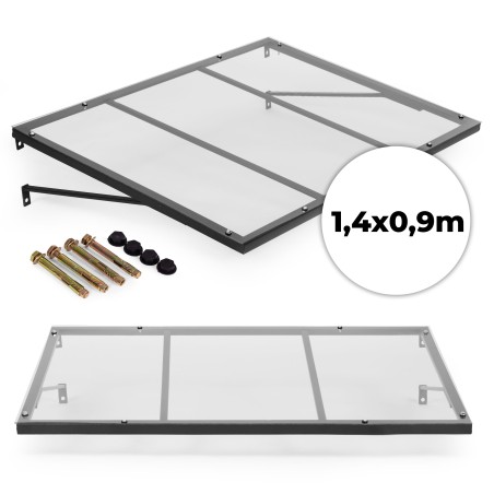 Välisukse varikatus 140x90 cm Katusekate UV kaitse 