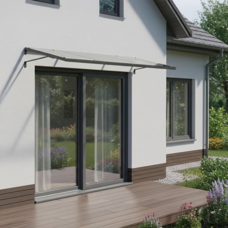 Välisukse varikatus 140x90 cm Katusekate UV kaitse 