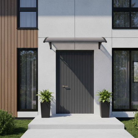 Välisukse varikatus 120x100 cm Katusekate polükarbonaadist kate 