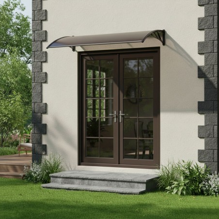 Uksevarikatus 100x80 cm Polükarbonaadist markiis 