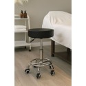 Pöörlev taburet, kosmeetiline reguleeritav meditsiiniline tool, must