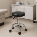 Pöörlev taburet, kosmeetiline reguleeritav meditsiiniline tool, must