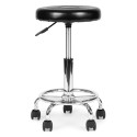 Pöörlev taburet, kosmeetiline reguleeritav meditsiiniline tool, must