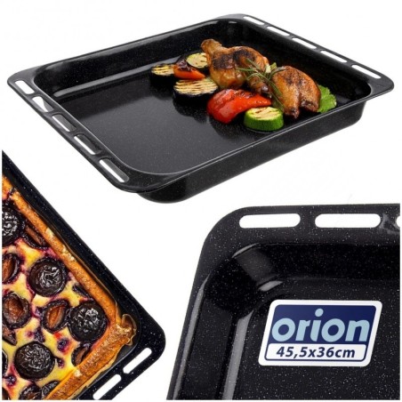 Sügav emailitud ahjuplaat 44,5x36x5 cm | FreshDesign.ee