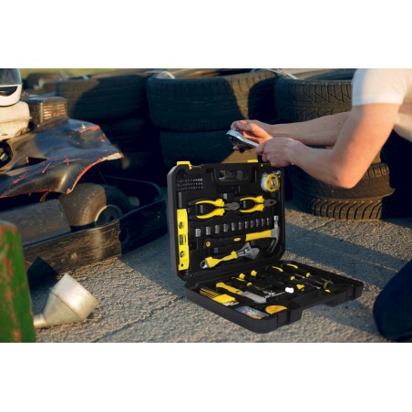 Universaalne tööriistakomplekt 111 osaga kandekotis – kodu- ja töökoja remondikomplekt