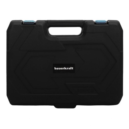 Universaalne 58-osaline tööriistakomplekt kandekohvris – mutrivõtmed, kruvikeerajad, padrunvõtmed