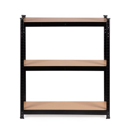 Vastupidav metallist hoiuriiul garaaži ja keldri jaoks, 180x90x40 cm, 5 reguleeritavat riiulit, kandevõime kuni 875 kg