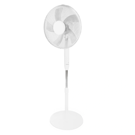 Põrandaventilaator 45 W – 3 režiimi, 5 laba, valge
