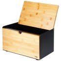Bambusest leivakarp, metall, must, topeltk... | FreshDesign.ee