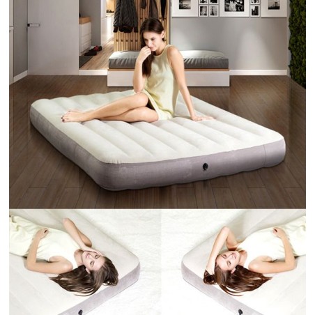 Veluur õhkmadrats 203x152 cm INTEX 64103