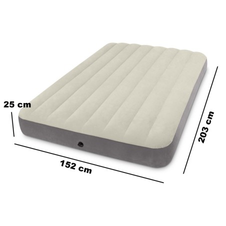 Veluur õhkmadrats 203x152 cm INTEX 64103