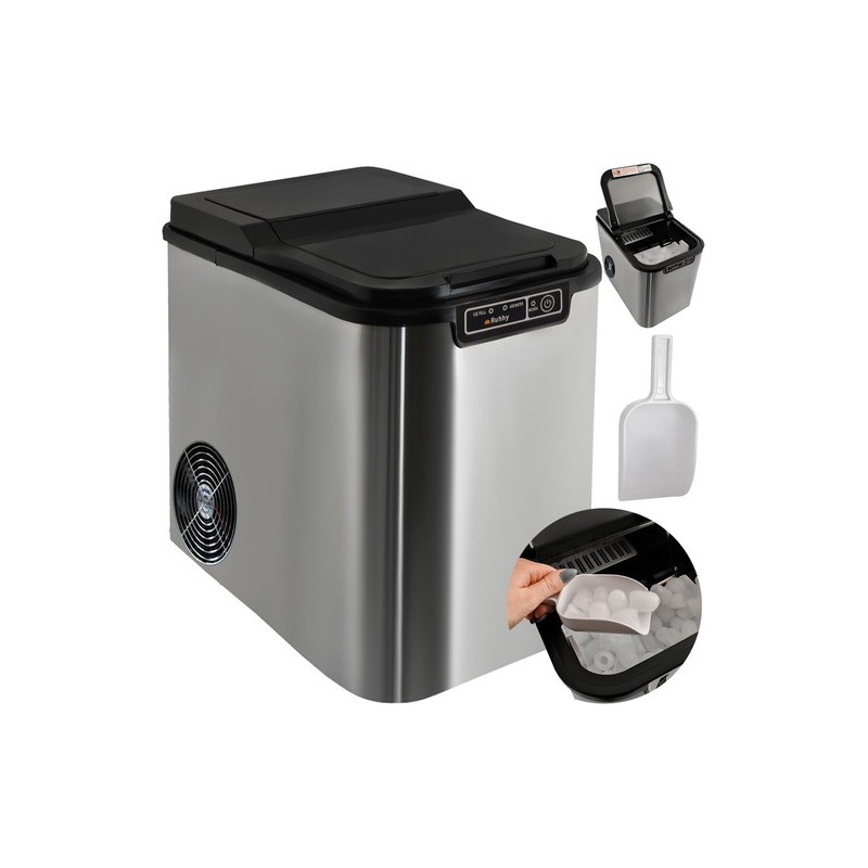 Automaatne Jäämasin Kiireks Jääkuubikute Valmistamiseks, Isepuhastuv