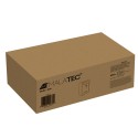 Must ilmastikukindel postkast vastupidavast tsingitud terasest turvalise lukuga