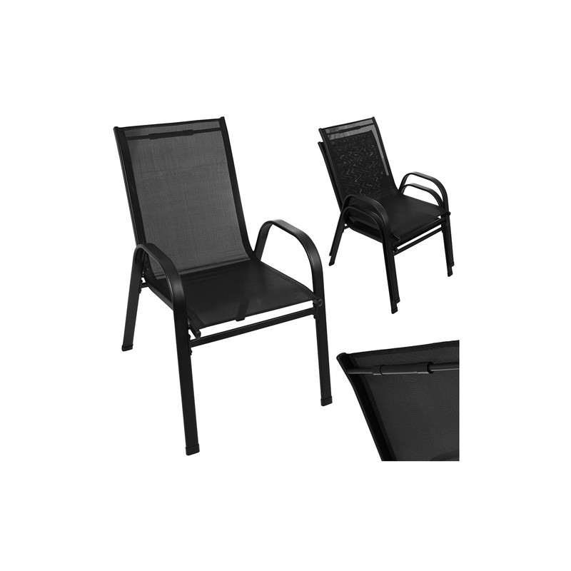 Kaheosaline aiatoolide komplekt – Virnastatavad ja vastupidavad välitoolid