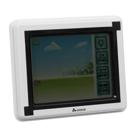 Digitaalne Juhtmevaba Ilmajaam Värvilise Ekraaniga, Sise- ja Välistemperatuuri ning Õhuniiskuse Mõõtur