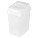 Plastist prügikast, valge 16 liitrit | FreshDesign.ee