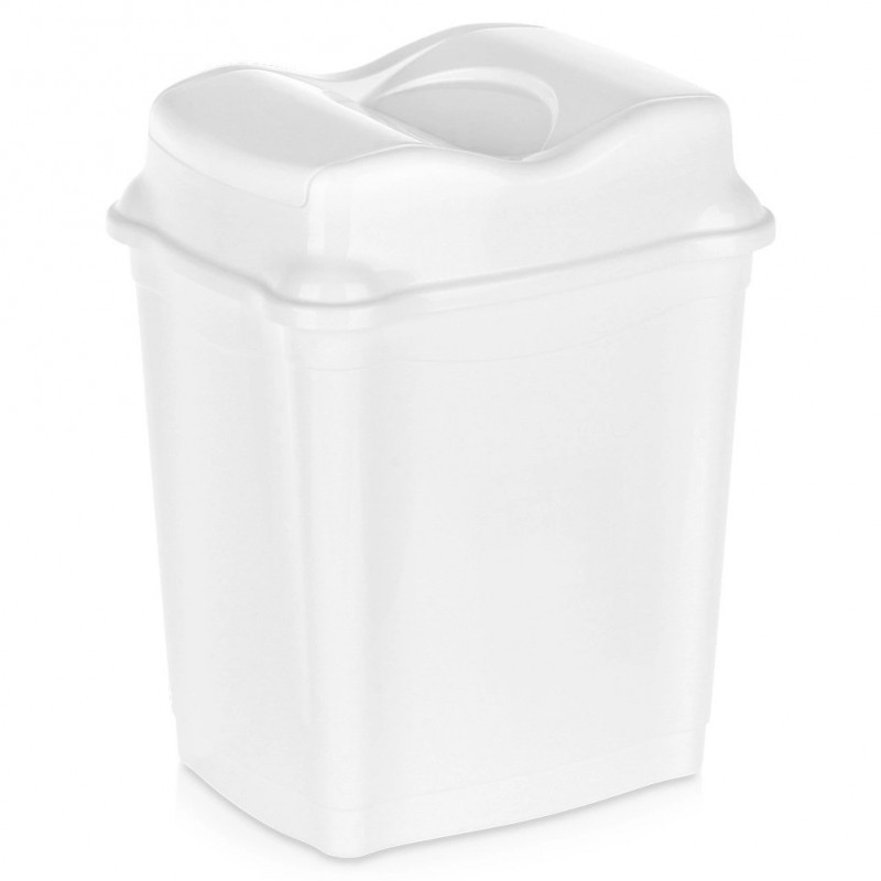 Plastist prügikast, valge 9 liitrit | FreshDesign.ee