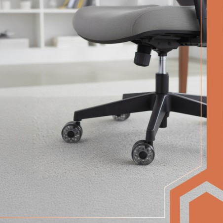 Universaalsed hallid pöörlevad toolirattad, 5 tk – Vaiksed ja põrandasõbralikud