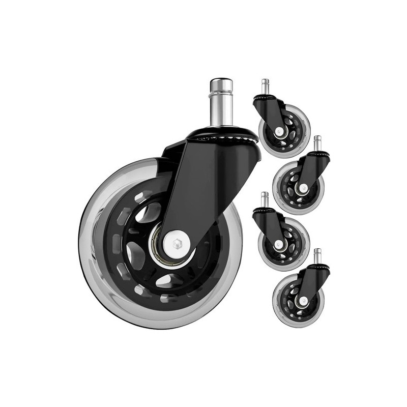 Kontoritooli rattad - 5 tk Malatec 22077