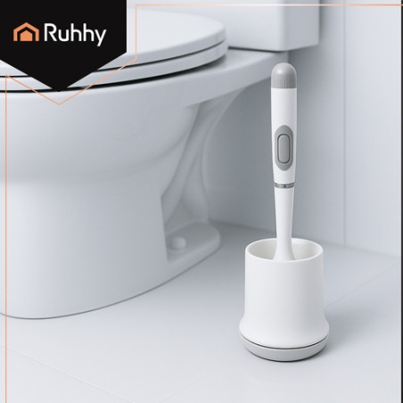 Silikoonist Vannitoahari Seinakinnitusega, Valge WC-hari Konteineriga ja Ventileeritava Hoidjaga