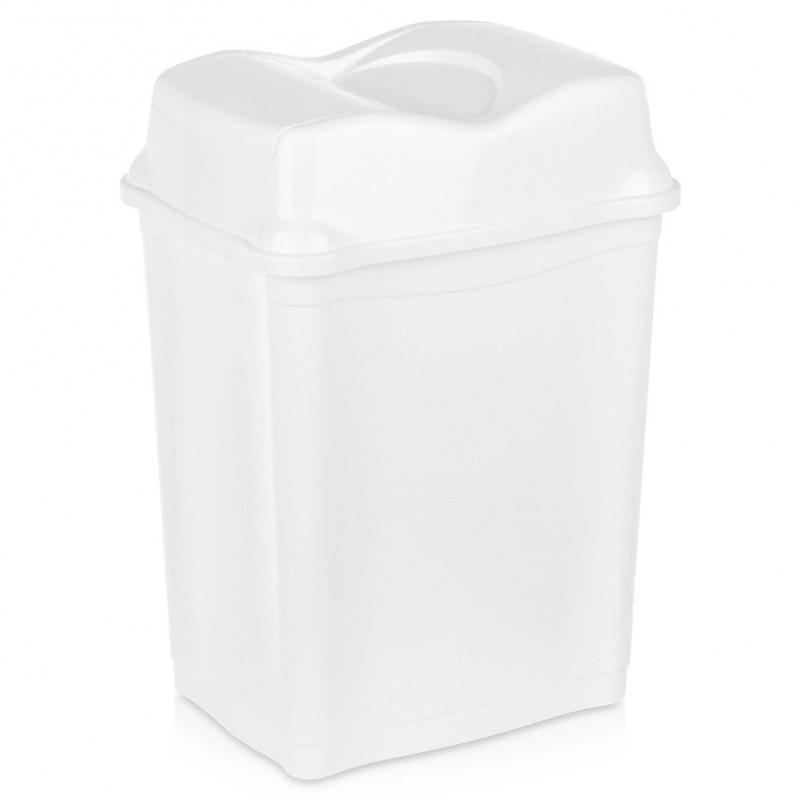 Plastist prügikast, valge 28 liitrit | FreshDesign.ee