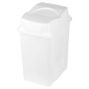 Plastist prügikast, valge 28 liitrit | FreshDesign.ee
