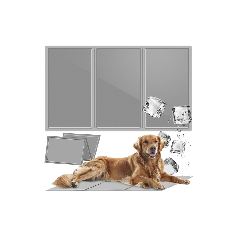 Lemmiklooma jahutusmatt geeliga – XL suurus 90x50cm, kokkupandav