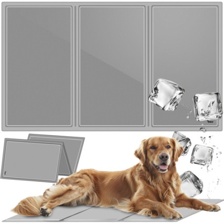 Lemmiklooma jahutusmatt geeliga – XL suurus 90x50cm, kokkupandav