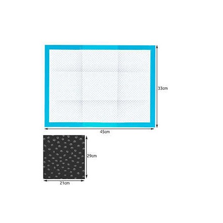 Lemmikloomade Imav Koolitusmatt 100 tk koos Jäätmekottidega (33x45 cm)