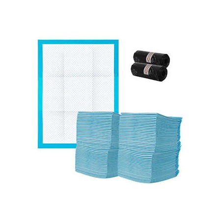 Lemmikloomade Imav Koolitusmatt 100 tk koos Jäätmekottidega (33x45 cm)