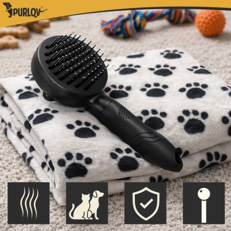 Isepuhastuv Karvahooldushari Lemmikloomadele – Universaalne ja Ergonoomiline