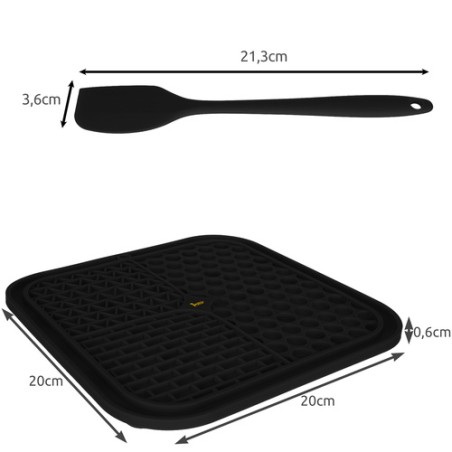 Stressivastane lakumismatt lemmikloomadele – silikoonist rahustav alus