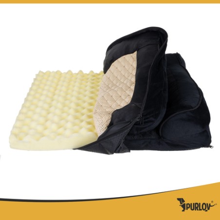 Mugav ergonoomiline lemmiklooma voodi M, 80x65 cm – pestava kattega ja liigeseid toetav