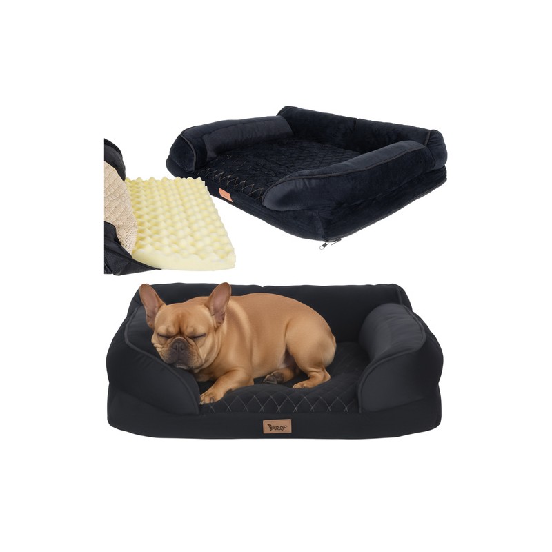 Ergonoomiline Lemmiklooma Voodi S – Ortopeediline Koerapesa Pestava Kattega