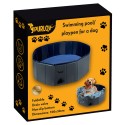 Kokkupandav Lemmikloomabassein ja Mänguaedik 100x30 cm – Jahutamiseks ja Pesemiseks