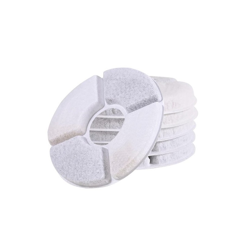 Premium lemmiklooma veepurskkaevu filtrite komplekt, 6 tk – Kolmekomponendiline sügavpuhastus