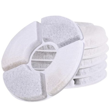 Premium lemmiklooma veepurskkaevu filtrite komplekt, 6 tk – Kolmekomponendiline sügavpuhastus