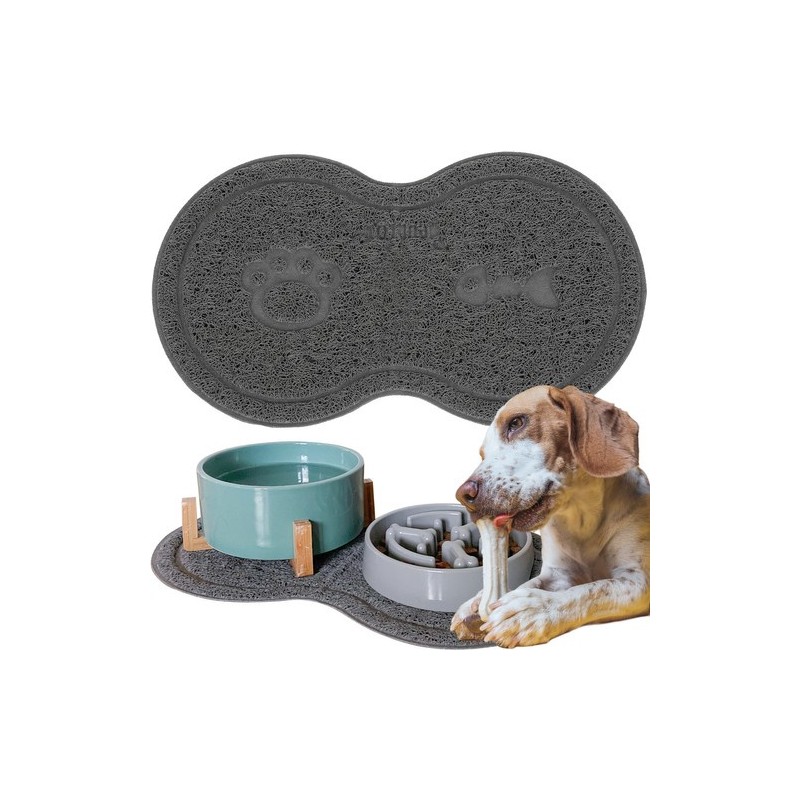 Libisemisvastane Veekindel Lemmiklooma Söögimatt Kahe Kausi jaoks – Hall PVC